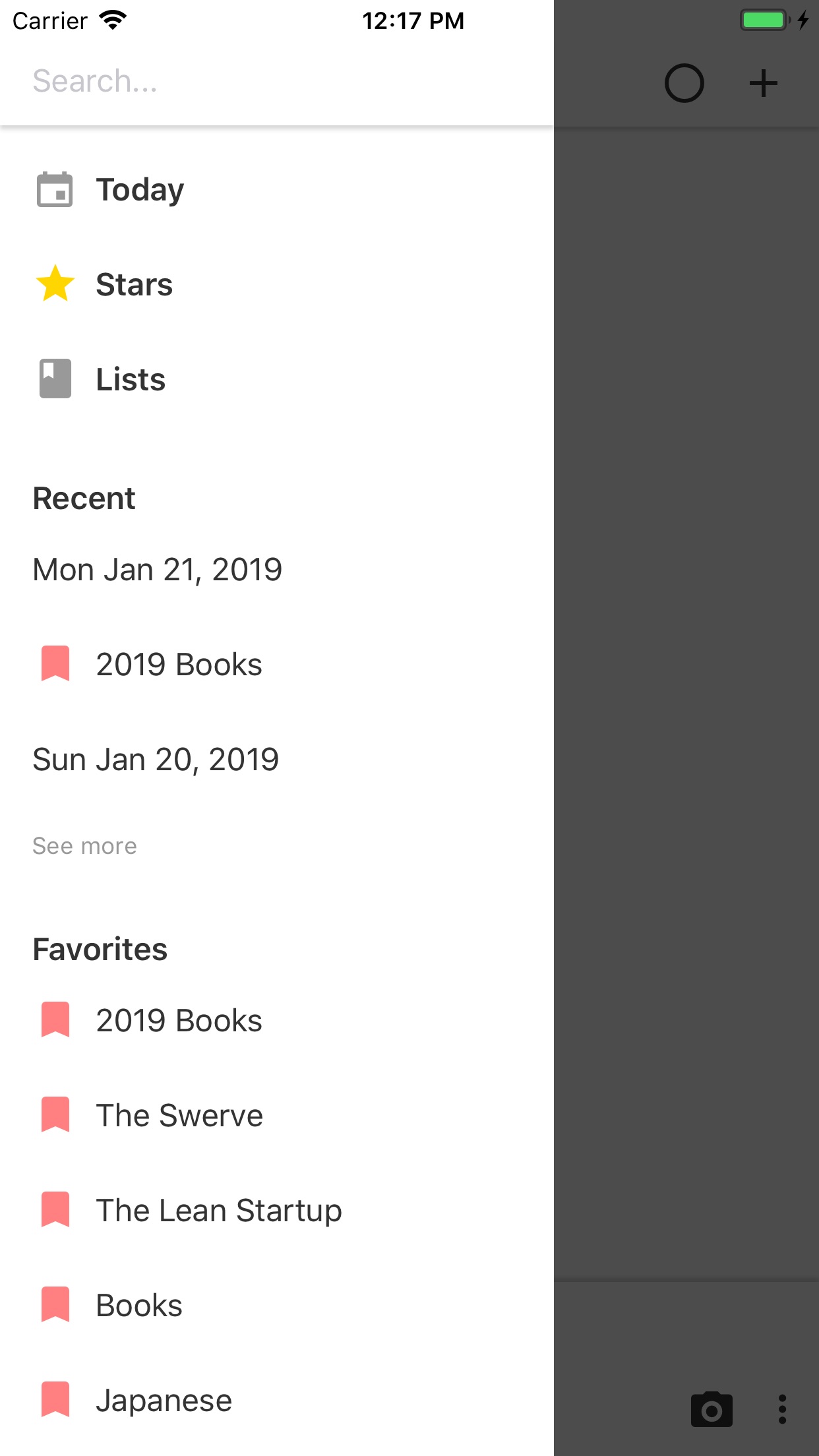 Twos - Notes and Lists